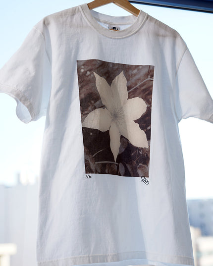 限定25着 越谷喜隆 受注生産Tシャツ Flower