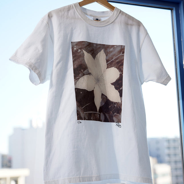 限定25着 越谷喜隆 受注生産Tシャツ Flower