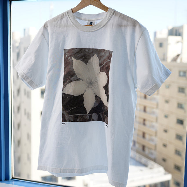 限定25着 越谷喜隆 受注生産Tシャツ Flower