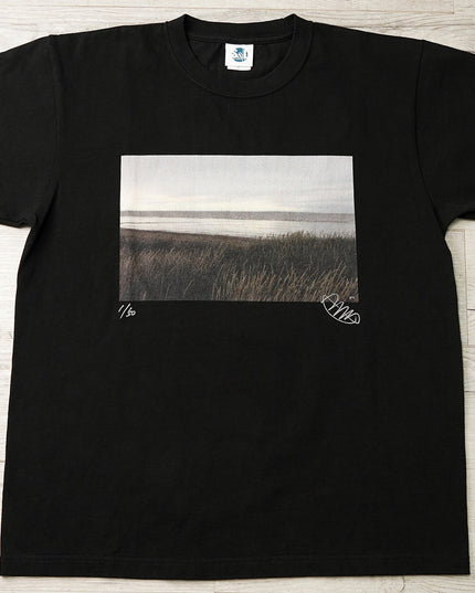 限定25着 越谷喜隆 受注生産Tシャツ Landscape with Wind