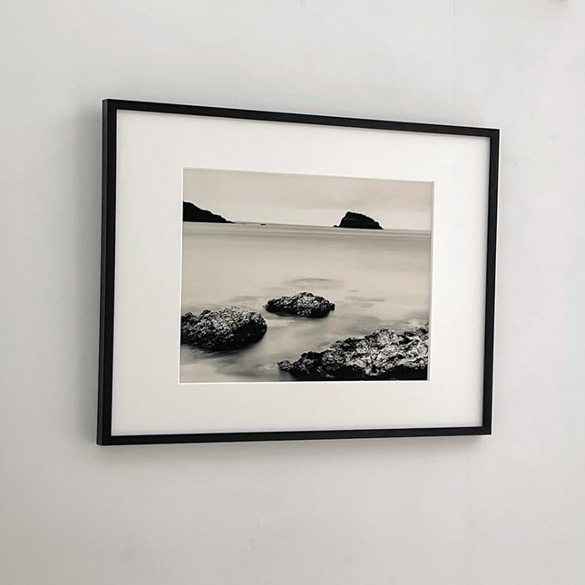 限定15点 越谷喜隆 受注生産額縁付オリジナルプリント Landscape with View of Rocks and Islands