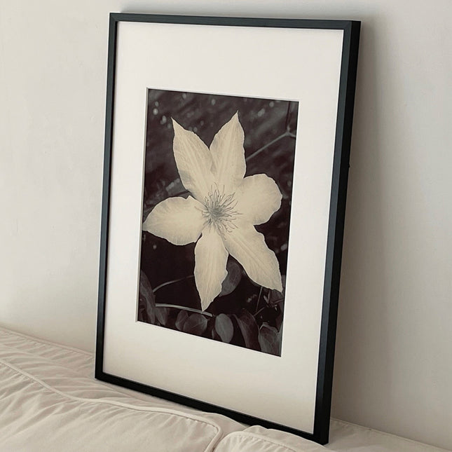 限定15点 越谷喜隆 受注生産額縁付オリジナルプリント Flower