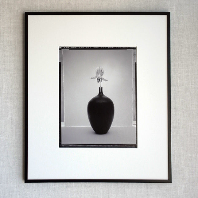 限定15点 篠原邦博 受注生産額縁付オリジナルプリント Orchid