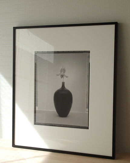 限定15点 篠原邦博 受注生産額縁付オリジナルプリント Orchid