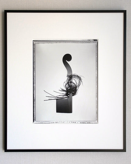 限定15点 篠原邦博 受注生産額縁付オリジナルプリント Double Bass Neck