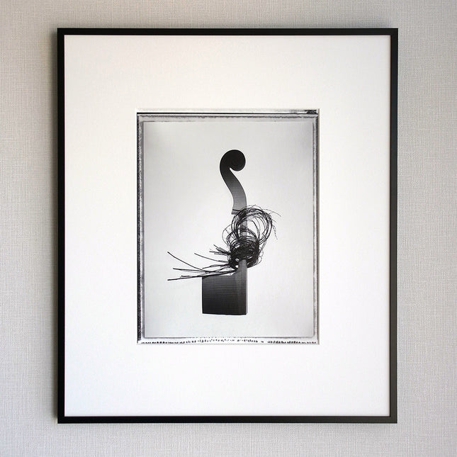 限定15点 篠原邦博 受注生産額縁付オリジナルプリント Double Bass Neck