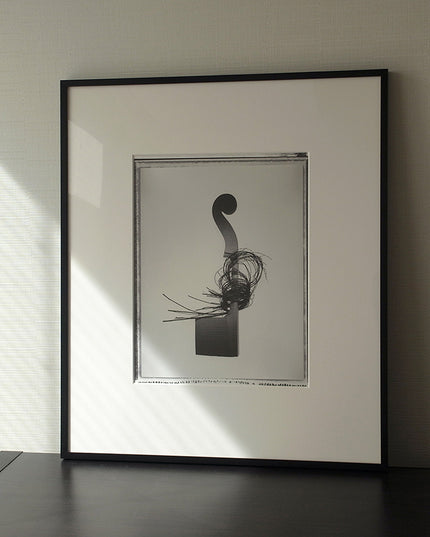 限定15点 篠原邦博 受注生産額縁付オリジナルプリント Double Bass Neck