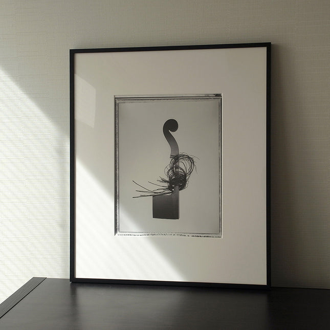 限定15点 篠原邦博 受注生産額縁付オリジナルプリント Double Bass Neck