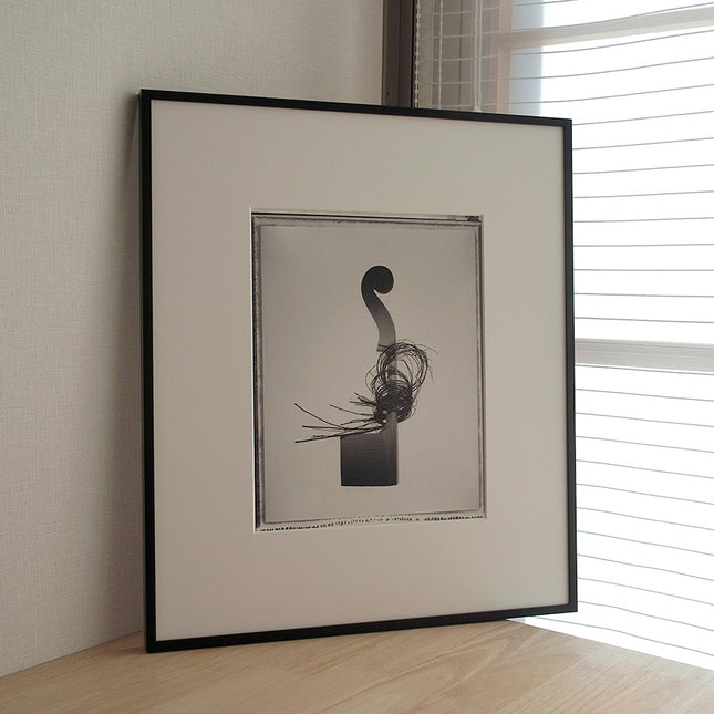 限定15点 篠原邦博 受注生産額縁付オリジナルプリント Double Bass Neck